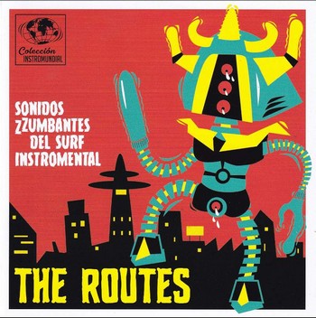 The Routes - Sonidos ZZumbantes Del Surf Instromential   (7"-EP) (black)