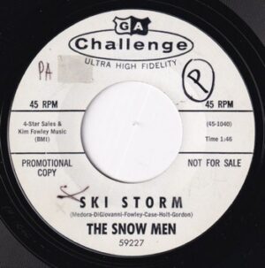 The Snow Men - Ski Storm   (7")