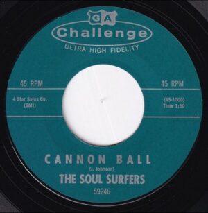 The Soul Surfers / Jerry Wallace   (split 7")