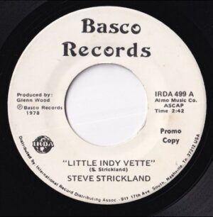 Steve Strickland - Little Indy Vette   (7")