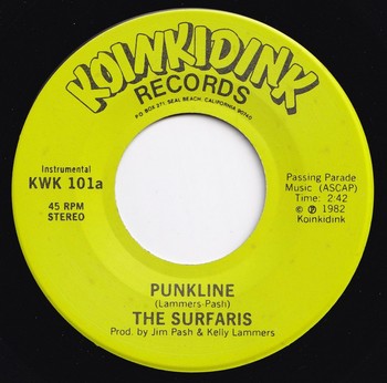 The Surfaris – Punkline (7")