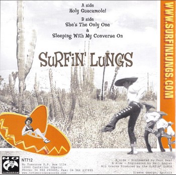 Surfin' Lungs - Holy Guacamole! (7") - Image 2