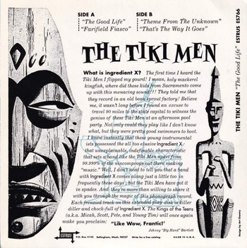 The Tiki Men – The Good Life (7"-EP) - Image 2