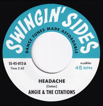 Angie & The Citations / The Nocturnes    (split 7")