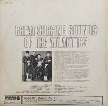 The Atlantics - Great Surfing Sounds (LP) - Image 2