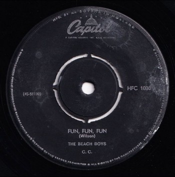 The Beach Boys - Fun, Fun, Fun (7")