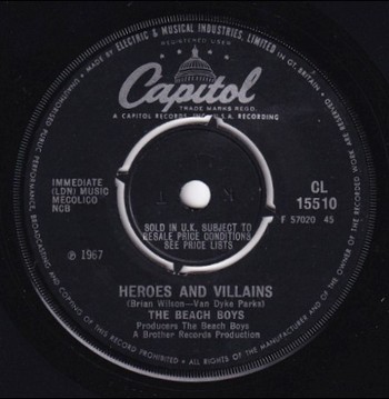 The Beach Boys – Heroes and Villains (7")