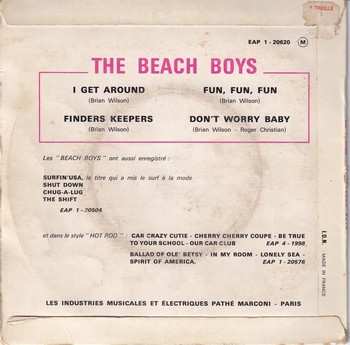 The Beach Boys – I Get Around (7"-EP) - Image 2