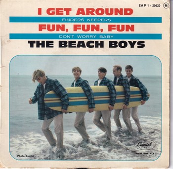 The Beach Boys – I Get Around (7"-EP)