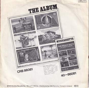 The Beach Boys – Lady Linda (7") - Image 2