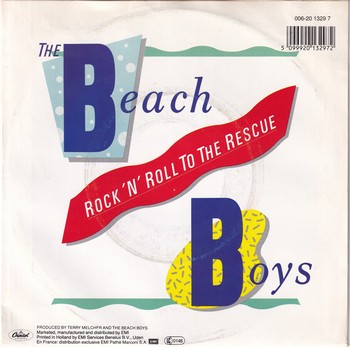 The Beach Boys – Rock ‘N’ Roll to the Rescue (7") - Image 2