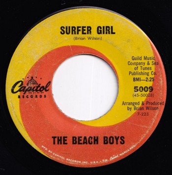The Beach Boys - Surfer Girl (7")