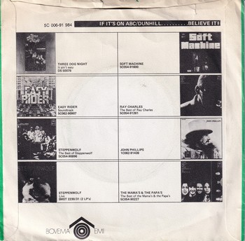 The Beach Boys – Tears in the Morning (7") - Image 2