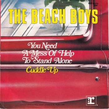 The Beach Boys – You need a Mess of Help to Stand Alone (7") - Image 2