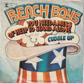 The Beach Boys – You Need a Mess of Help to Stand Alone (7") - Image 2