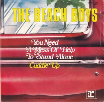 The Beach Boys – You need a Mess of Help to Stand Alone (7")