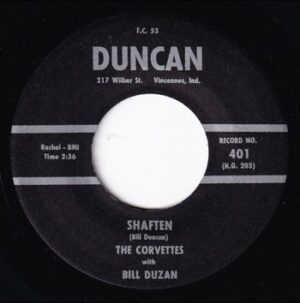 The Corvettes - Shaften   (7")