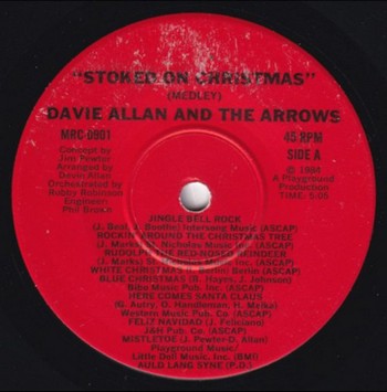 Davie Allan and The Arrows – Stoked on Christmas   (7")