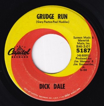 Dick Dale and His Del-Tones – Grudge Run   (7")