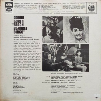 Donna Loren - Beach Blanket Bingo (LP) - Image 2