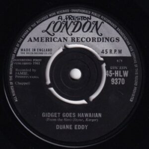 Duane Eddy – Gidget Goes Hawaiian   (7")