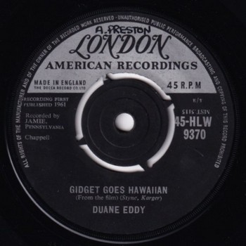 Duane Eddy – Gidget Goes Hawaiian (7")