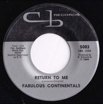 Fabulous Continentals – Undertow (7") - Image 2