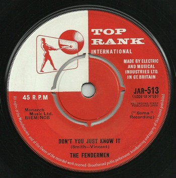 The Fendermen – Beach Party (7") - Image 3