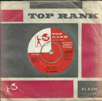 The Fendermen – Beach Party (7")