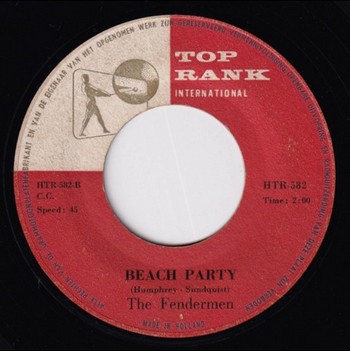 The Fendermen – Beach Party (7")