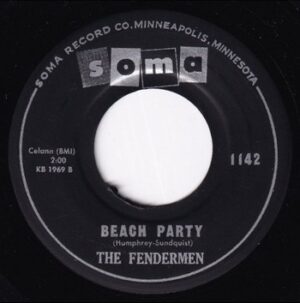 The Fendermen – Beach Party   (7")
