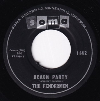 The Fendermen – Beach Party (7")