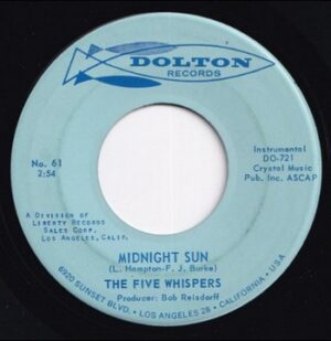 The Five Whispers - Midnight Sun   (7")