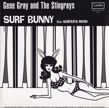 Gene Gray and The Stingrays – Surfer’s Mood (7") - Image 2