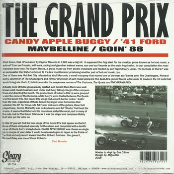 The Grand Prix – Candy Apple Buggy (7"-EP) - Image 2