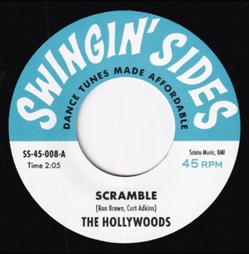 The Hollywoods - Scramble / The Elite U.F.O. - Tarantula (split 7")