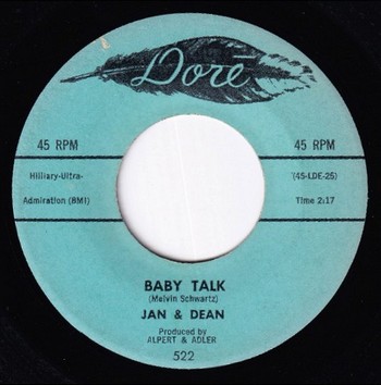 Jan & Dean - Baby Talk (7")