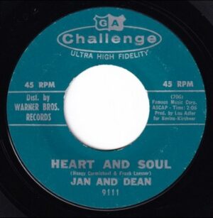 Jan and Dean - Heart and Soul   (7")