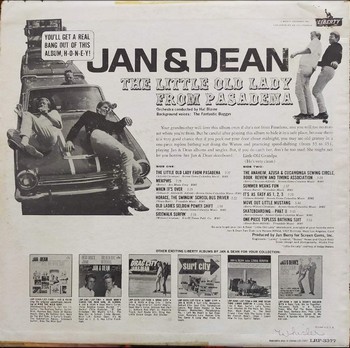 Jan & Dean - The Little Old Lady from Pasadena (LP) - Image 2