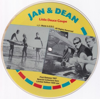 Jan & Dean – Surf City (7"- Picture Disc) - Image 2
