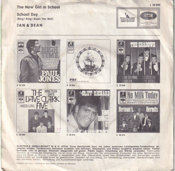 Jan & Dean – The New Girl in School (7") - Image 2