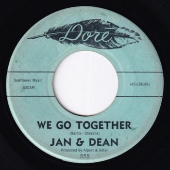 Jan & Dean – We Go Together   (7")