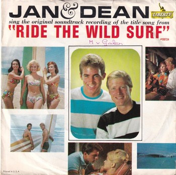 Jan & Dean - Ride the Wild Surf   (7")
