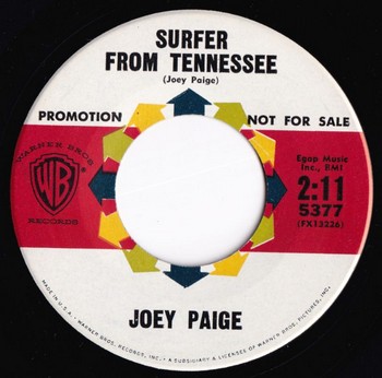 Joey Paige - Surfer from Tennessee (7") - Image 2
