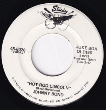Johnny Bond – Hot Rod Lincoln   (7")