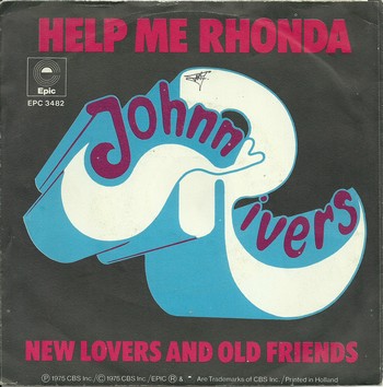 Johnny Rivers - Help Me Rhonda (7") - Image 2