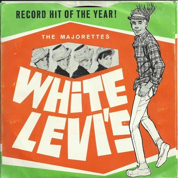 The Majorettes – White Levi’s (7") - Image 2