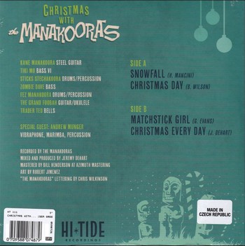 The Manakooras - Christmas with The Manakooras (7"-EP) - Image 2