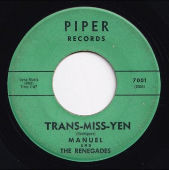 Manuel and The Renegades – Rev-Up (7") - Image 2