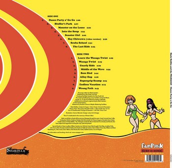 Mark Malibu and The Wasagas - Dance Party a Go Go (LP) - Image 2